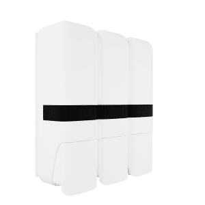 Waal® Zeepdispenser – Wit – Zelfklevend – 3 Flacons – 250ML